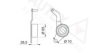 OPEL 5636724 Tensioner Pulley, timing belt